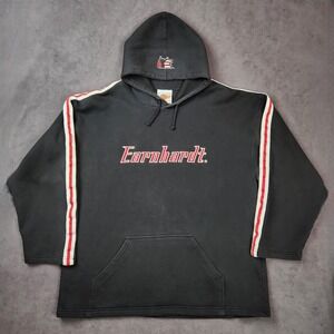 Earnhardt Hoodie Mens XL Black Winner's Circle Racing NASCAR Pullover Sweatshirt